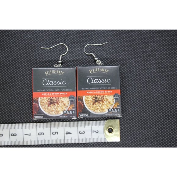 Mini Brands / Better Oats -Classic earrings - Picture 7 of 11